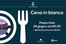 cena in bianco card